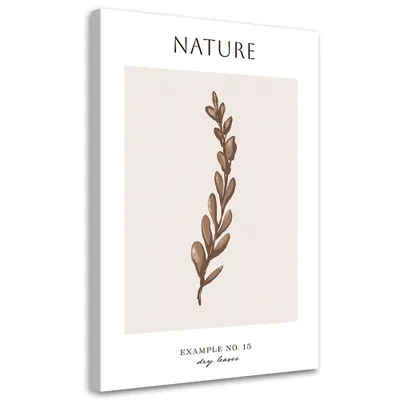 Image de Toile Feeby Beige – Nature 70x100 Feeby Beige image pour le mur prête à accrocher