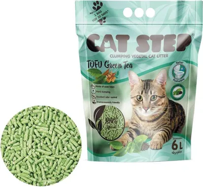Produktbild von Cat Step Tofu Grüner Tee 2,7 kg
