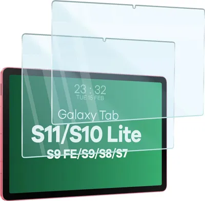 Produktbild von Bizon Glass Tab Clear Samsung Galaxy Tab S9 FE/S9/S8/S7 [2 PACK]