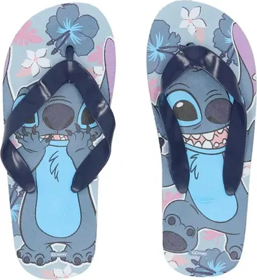 Produktbild von Disney Lilo und Stitch Kinder Flip Flops Latschen Zehentrenner – Bunt / 26/27