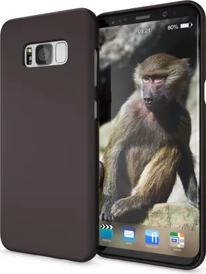 Produktbild von Samsung Galaxy S8 Handy Hülle von NALIA, Ultra Slim TPU Silikon Neon Case Schutz Schwarz