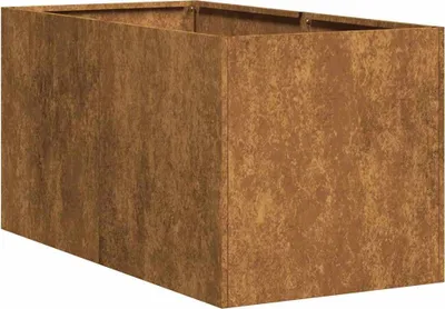 Obrázek produktu pro Truhlík rezavá 40x80x40 cm povětrnostně odolná ocel