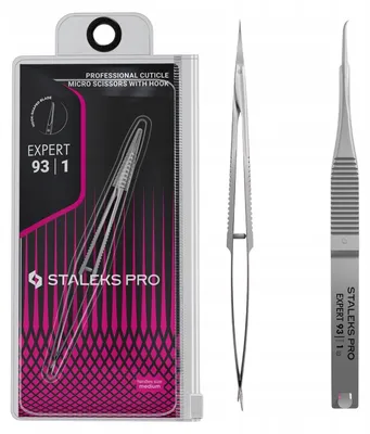 Produktbild von Staleks EXPERT 93 TYPE 1 Mikronagelhautschere Haken