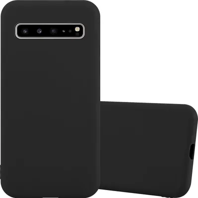 Immagine prodotto di Cadorabo custodia per Samsung Galaxy S10 5G custodia protettiva in nero custodia del telefono cellulare TPU silicone custodia cover