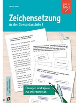 Obrázok produktu pre Zeichensetzung in der Sekundarstufe I