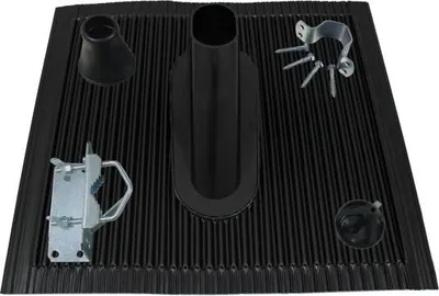 Produktbild von Televes Mastzubehör-Set 48/50mm MAZ4850S m.Aluziegel schwarz 244023