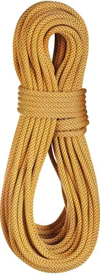 Einfachseil Tower 10.5mm von Edelrid; gelb; für Kletteraktivitäten.