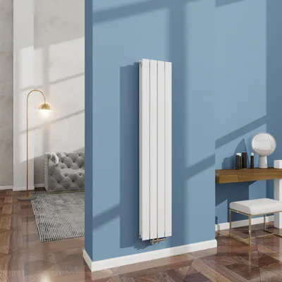 Produktbild von AICA Heizkörper Design Handtuchwärmer Badezimmer Heizkörper FlachHeizkörper 1600x298mm Weiß Doppellagig