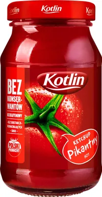 Obrázek produktu pro Ketchup Kotlin Pikantny Bez Konserwantów 280 g