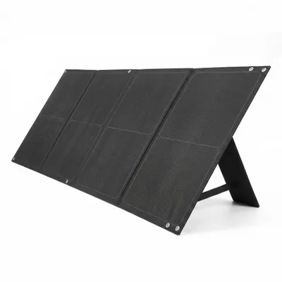 Produktbild von 60W Tragbares Solarpanel,Monokristalliner Solarmodul mit 18V DC USB-A,30W USB-C,4-in-1 DC Anschlüssen für Powerstations Smartphones Powerbanks Tablets, KI-generiertes Bild
