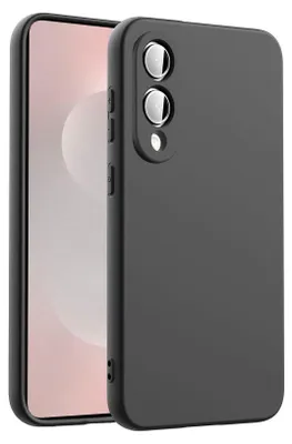 Immagine prodotto di Custodia per Samsung Galaxy S25 Edge cover protettiva del telefono cellulare custodia in silicone gel cover del telefono cellulare, nero