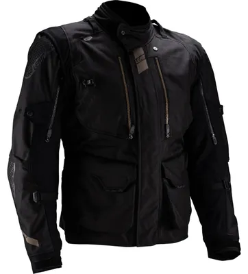 Produktbild von Leatt ADV Multitour 5.5 wasserdichte Motorrad Textiljacke, schwarz, L