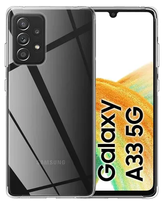 Obrázek produktu pro Galaxy A33 5G Pouzdro, tenké průhledné měkké TPU Ochranné pouzdro pro Samsung Galaxy A33 5G