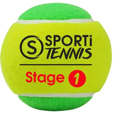 Produktbild von Sporti France Stage 1 Tennisbälle 36 Einheiten Gelb  Gelb One Size