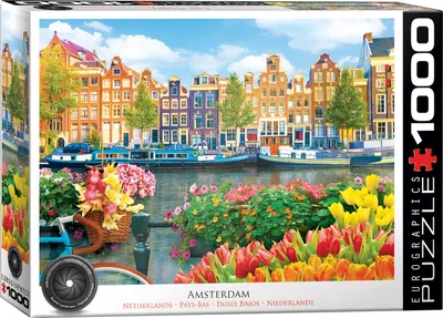 Obrázek produktu pro 1000 dílků puzzle Amsterdam Nizozemsko