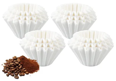 Kaffeefilterpapier 45/155 mm, 200 Stück, Einweg, für 1-2 Tassen