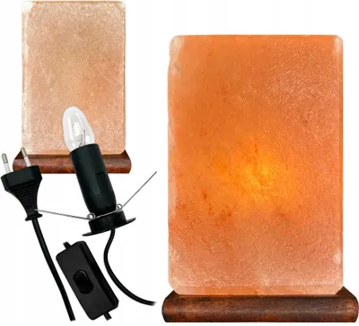 Zdjęcie produktu dla Lampa solna HIMALAJSKA 3-4 kg nowoczesna jonizator powietrza japandi Helios