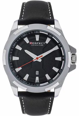 Produktbild von Herrenuhr Perfect, schwarz, Perfect-PF01238