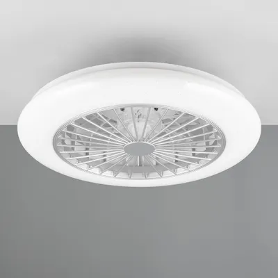 Produktbild von LED Deckenventilator, Sterneneffekt, Fernbedienung, D 50 cm
