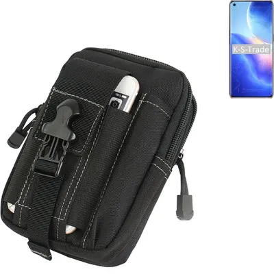 Produktbild von K-S-Trade Gürtel Tasche kompatibel mit Oppo Find X3 Neo Gürteltasche Holster Schutz Hülle Handy Hülle Smartphone outdoor Handy-Hülle schwarz