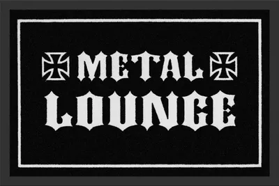 Produktbild von Metal lounge Fußmatte - Fußmatten
