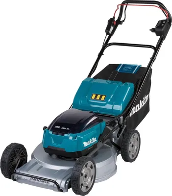 Immagine prodotto di Makita DLM533PT4 - tosaerba a batteria - 18 V - 5 Ah - 4 batterie