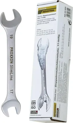 Image de Proxxon Doppel-Maulschlüsselsatz 11-teilig von Größen 6-32 mm Maulschlüssel