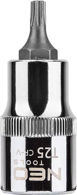 Image de NEO TOOLS Embout Torx sur douille 1/2", T25 x 55 mm