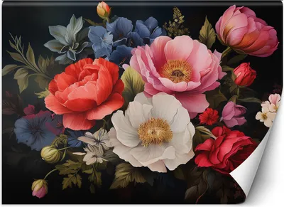 Produktbild von Vlies fototapete Laubblume Natur 450x315 cm Feeby Bunt inkl. Kleber einfache Montage