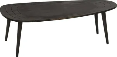 Produktbild von Wohnzimmertisch Dgalluzz, Niedriger Wohnzimmertisch, Kaffeeregal, Couchtisch für Sofa, 115x50h38 cm, Anthrazit