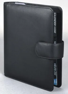 Produktbild von bind Systemplaner A5 Leder schwarz ca. 24,5 x 21 x 5,0 cm T 5
