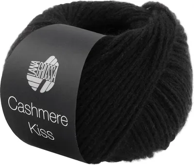 Produktbild von Lana Grossa - Cashmere Kiss 0108 schwarz