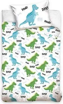 Produktbild von Dinosaurus BABY Bettbezug- 90 x 120 cm - Baumwolle