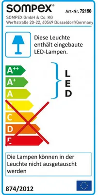 Produktbild von LED Fensterdeko Rentier Hirsch klar Weihnachten