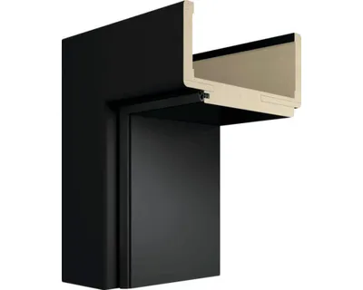 Obrázek produktu pro Obložková zárubeň Prestige 90L 140-180 mm černá