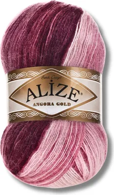Produktbild von Alize 1x 100g Angora Gold Batik Wolle mit Farbverlauf, Häkeln, Stricken (1895)