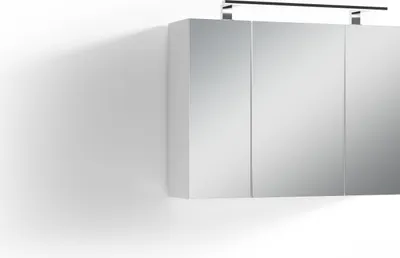 Produktbild von byLIVING Spiegelschrank Spree, Breite 80 cm, mit LED-Beleuchtun, mit Schalter- und Steckdosenbox, Badezimmerschrank mit Spiegeltüren