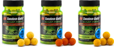 Produktbild von Tandem Baits 3-er Set Carp Food Perfection Mini Hookers Flavour Mix No 1, Karpfenfutter, Karpfen Angeln, Köder Große-Fische-Angeln, Karpfenzubehör Profis & Hobby-Angler, Angelfutter 12mm 5g