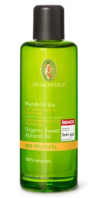 Zdjęcie produktu dla PRIMAVERA PVBOMO100, Olej, Odżywiający, Wzmacniający, Skóra sucha, Skóra normalna, Skóra wrażliwa, 100 ml, Olejek migdałowy, Butelka