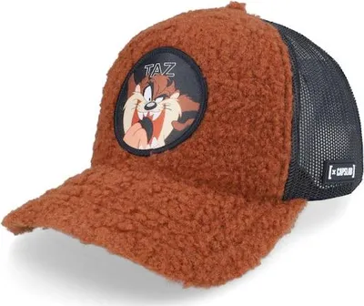 Produktbild von CAPSLAB Trucker Cap - LOONEY TUNES TAZ 1 - Fur Brown