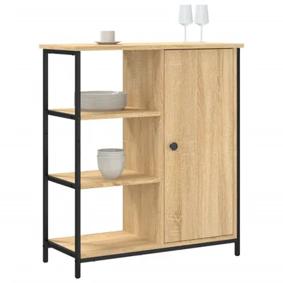 Image de Buffet Chêne Sonoma 70x30x80 cm Matériau dérivé du bois