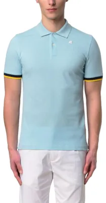 Imagen del producto de K-WAY - Camiseta polo ajustada para hombre, modelo Vincent Pique - Talla M