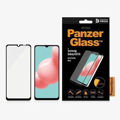Image de Panzerglass E2E Regular verre trempé pour Samsung Galaxy A33 5G - Avec cadre noir