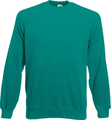 Produktbild von Fruit Of The Loom Belcoro® Pullover / Sweatshirt BC368 (XL) (Smaragdfarben)