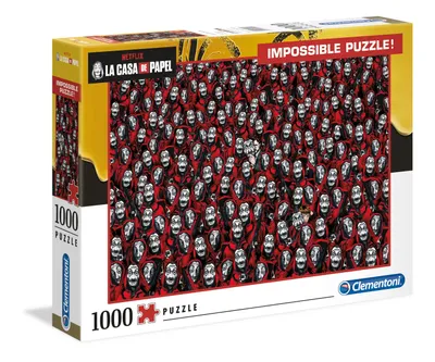 Obrázek produktu pro Clementoni Puzzle 1000el Impossible Dom z papíru. La casa de papel 39527