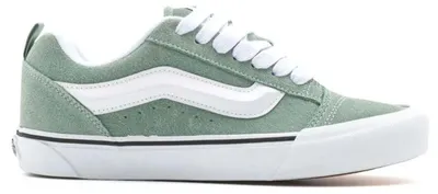 Image de Baskets Vans Knu Skool en cuir vert pour femme Baskets Vans Knu Skool en cuir vert pour femme