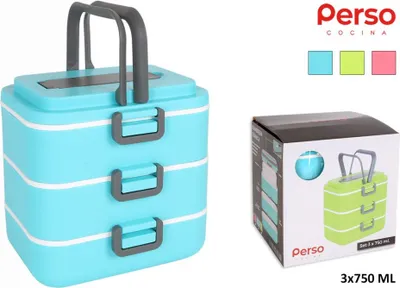 Produktbild von Thermo Lunchbox 3er-Set je 0,75 Liter Farben zufällig