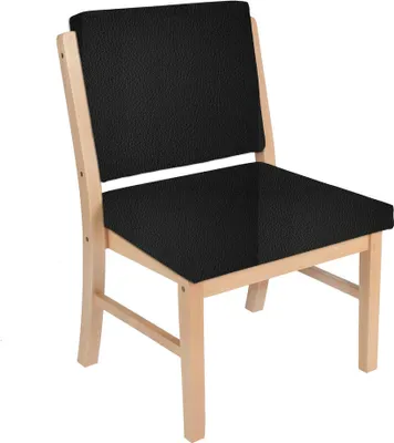 Produktbild von Stuhl für Schwergewichtige bis 250kg Alexander XXL Adipositas Schwerlaststuhl Kunstleder Soft Schwarz
