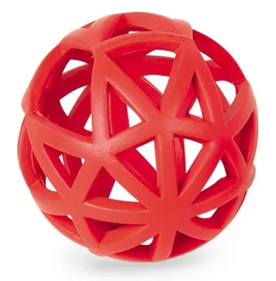 Obrázok produktu pre Pevná gumová loptička Nobby 12,5 cm, rôznorodá