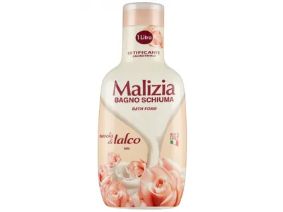Obrázek produktu pro Malizia Vyhlazující koupelová kapalina - Talc cloud 1 l